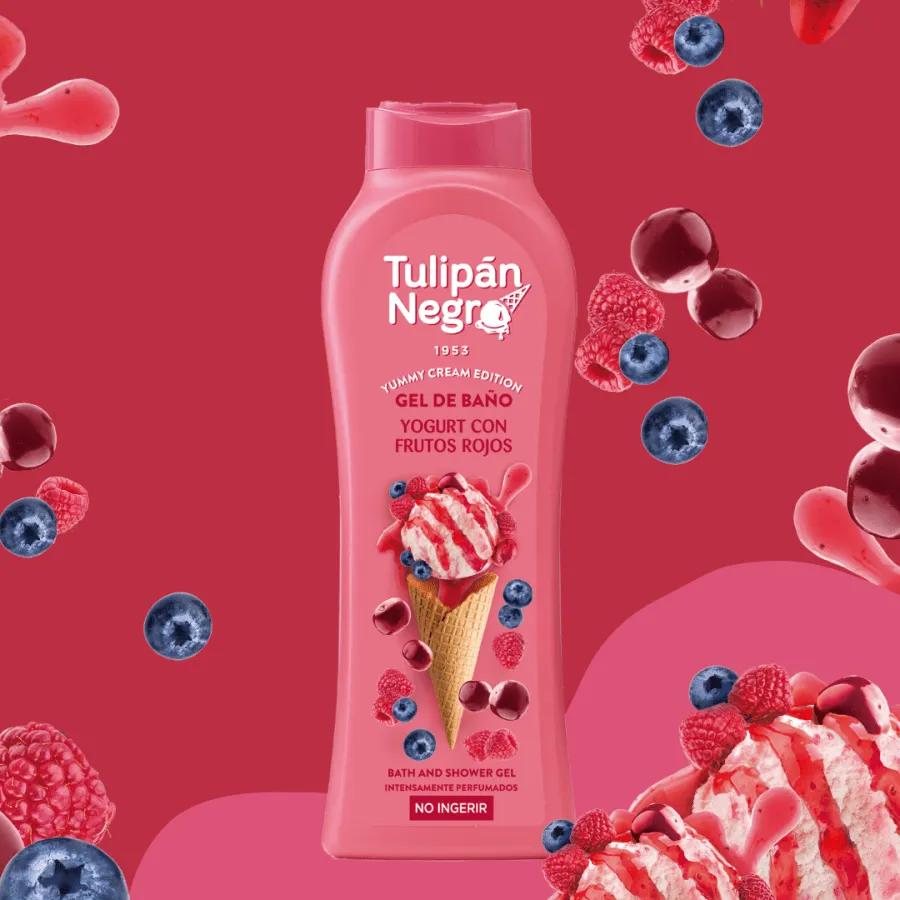 Tulipán Negro - Bagnoschiuma Yogurt con Frutti rossi