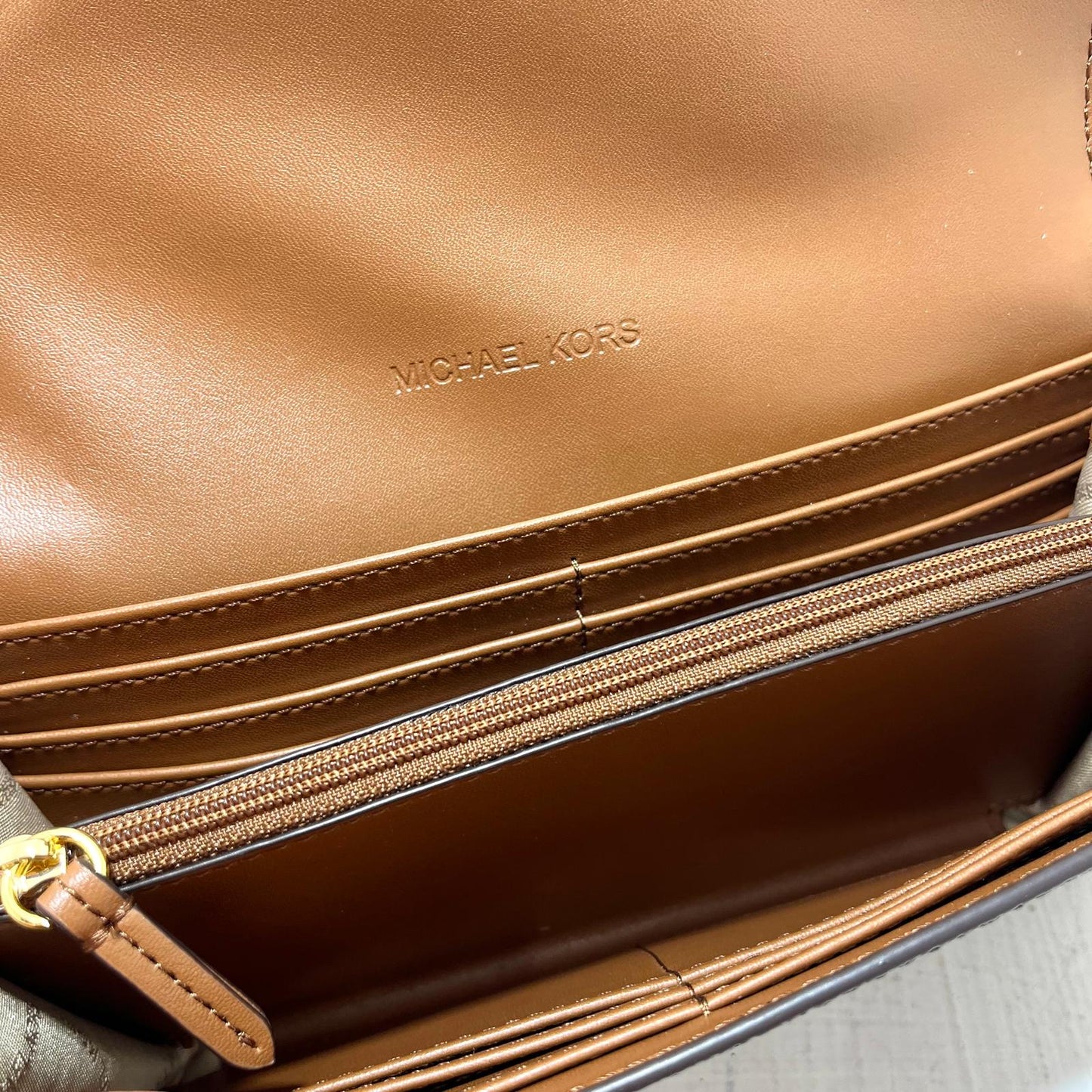 Michael Kors Jet Set Travel Continental - Brown