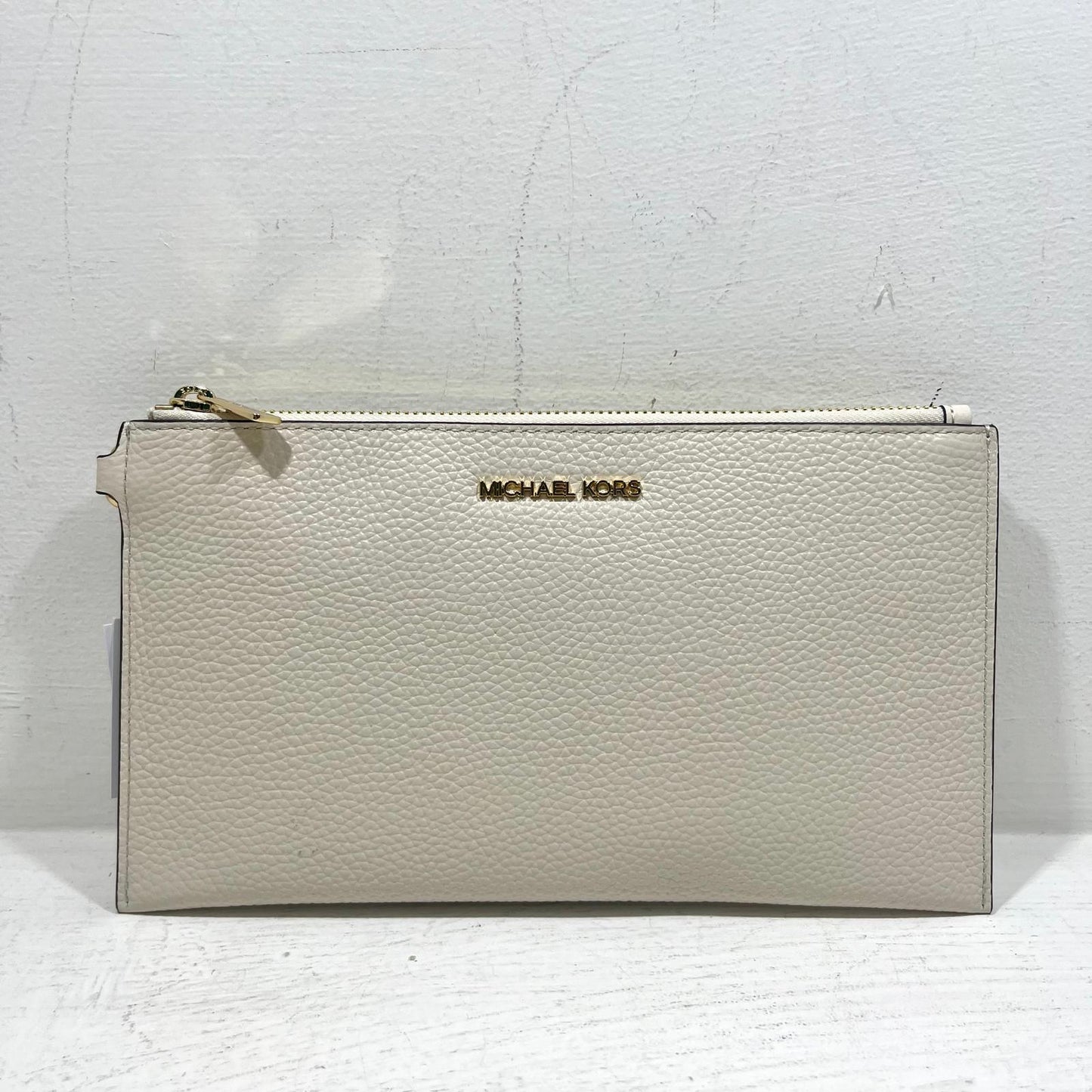 Michael Kors Jet Set Travel Wristlet LG - Cream