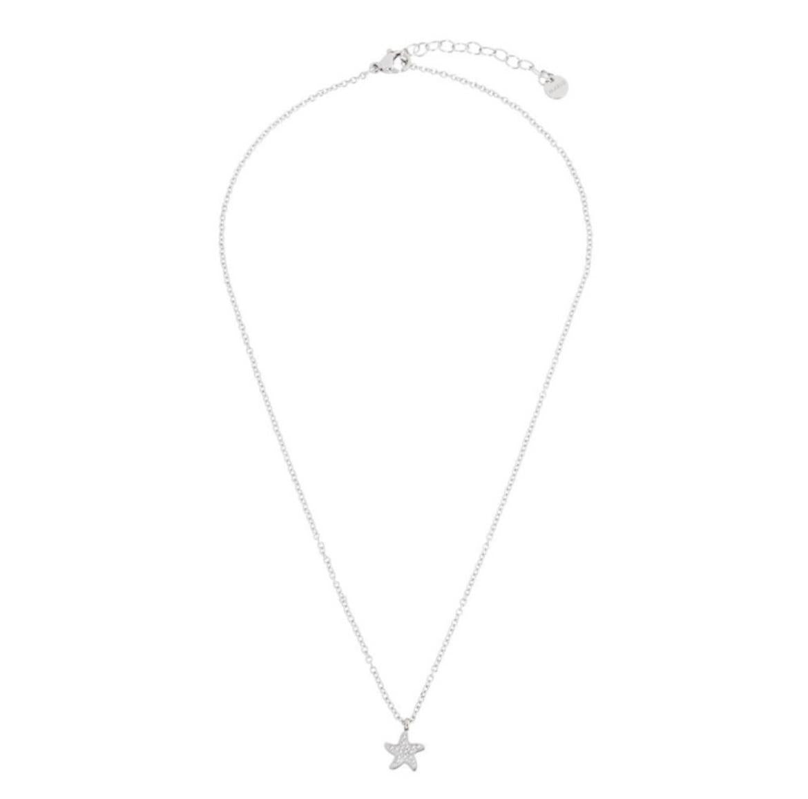 Collana stella marina con cristalli