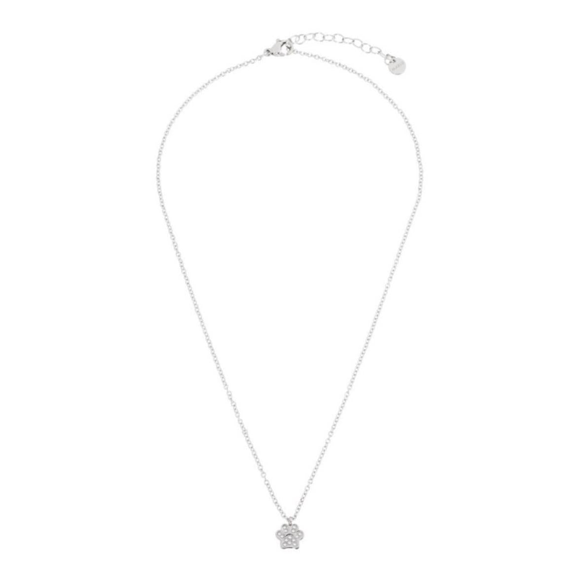 Collana zampina con cristalli