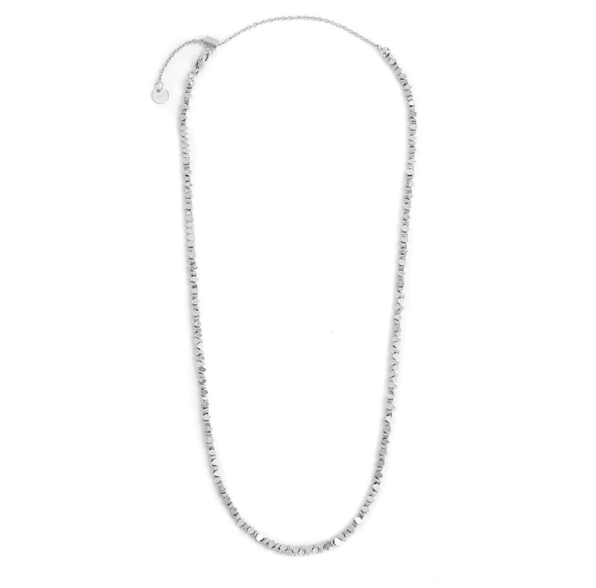 Collana ematite diagonale