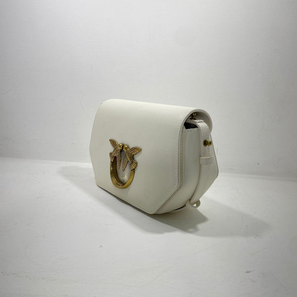 Mini love bag click exagon simply white Pinko