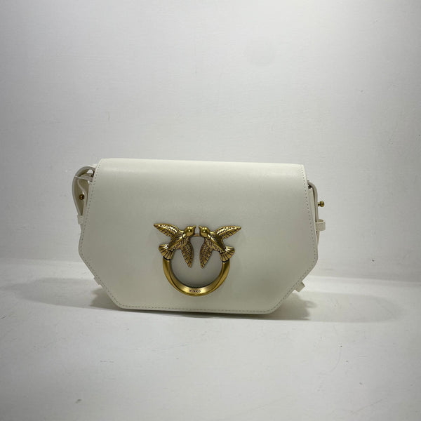 Mini love bag click exagon simply - Pinko (White)