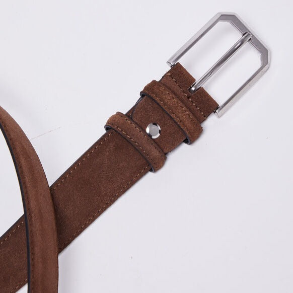 Cintura in suede - Militar Green