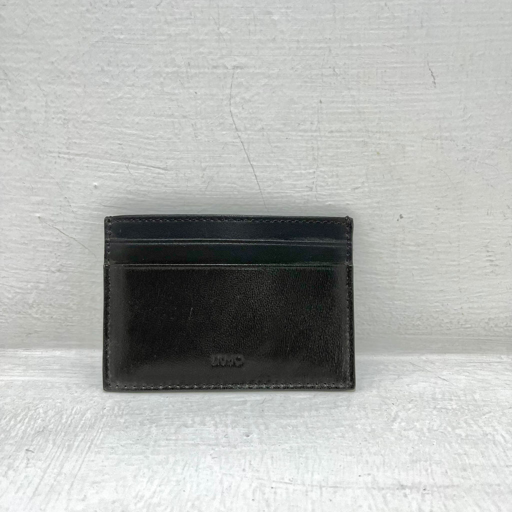 Portacarte in pelle liscia - Dark Brown