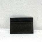 Portacarte in pelle liscia - Dark Brown