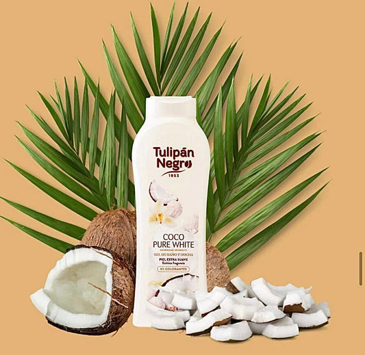 Tulipán Negro - Bagnoschiuma Coco Pure White