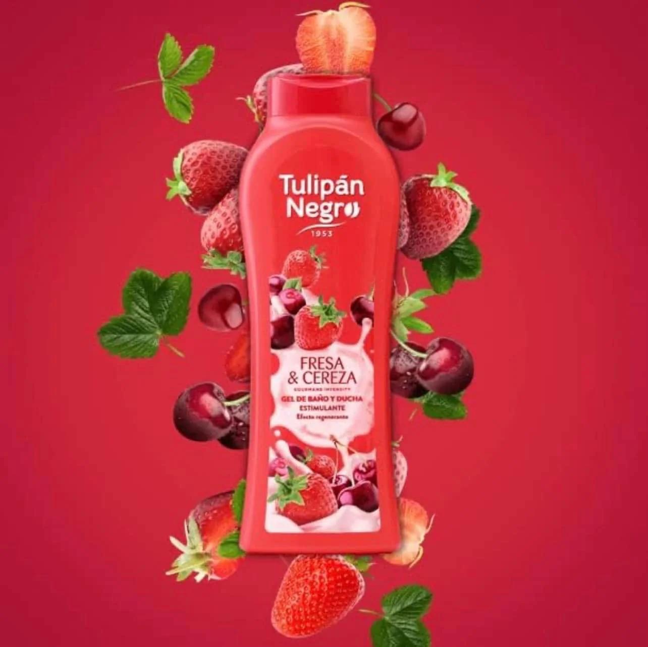 Tulipán Negro - Bagnoschiuma Fresa & Cereza