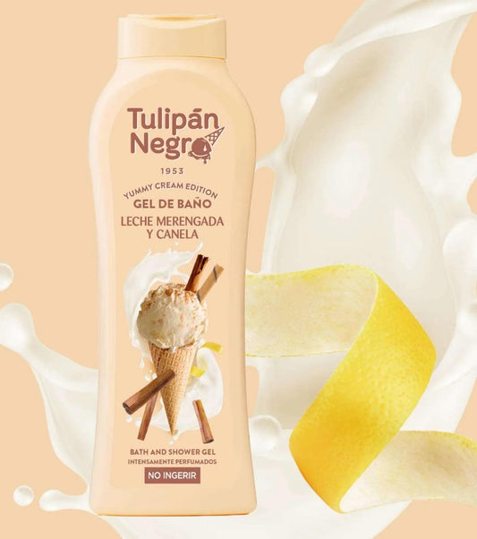 Tulipán Negro - Bagnoschiuma Leche merengada Y Canela