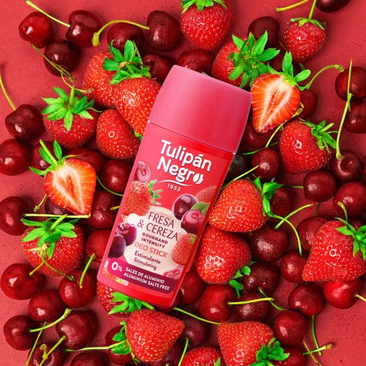 Tulipán Negro - Deodorante stick Fresa & Cereza