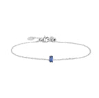 Bracciale con zircone baguette