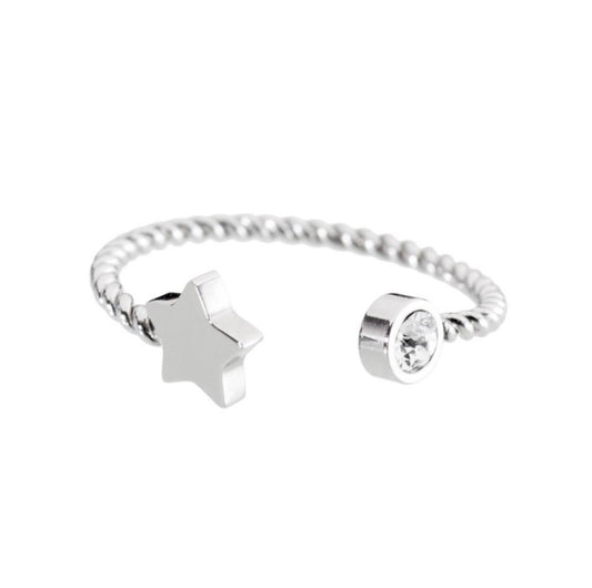 Anello da falange stella