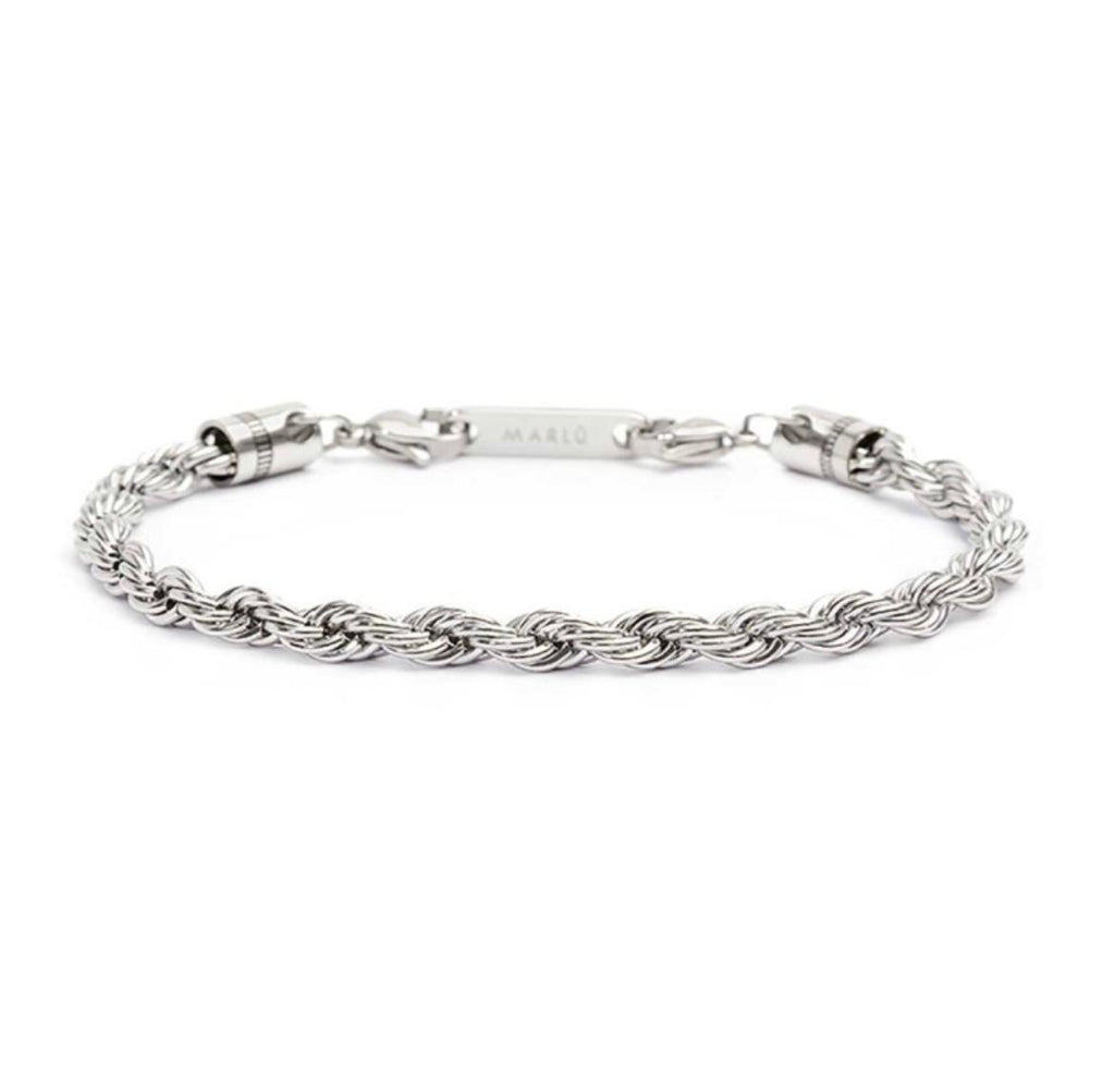 Bracciale catena corda 5 mm