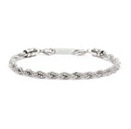 Bracciale catena corda 5 mm