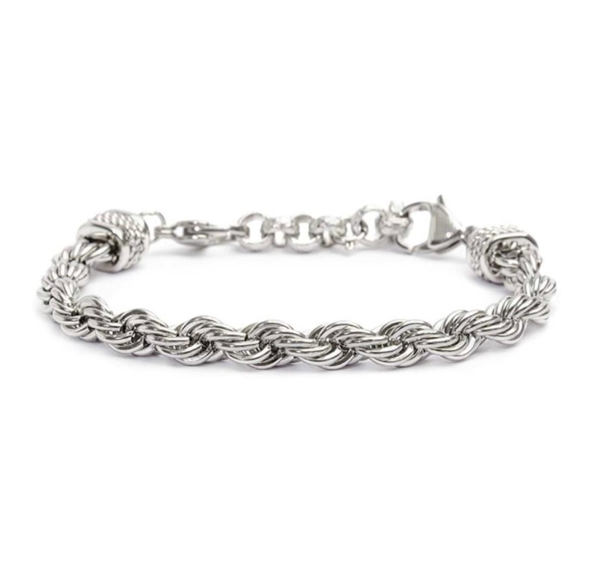 Bracciale catena corda 6,8 mm