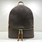Michael Kors Rhea Zip LG - Brown