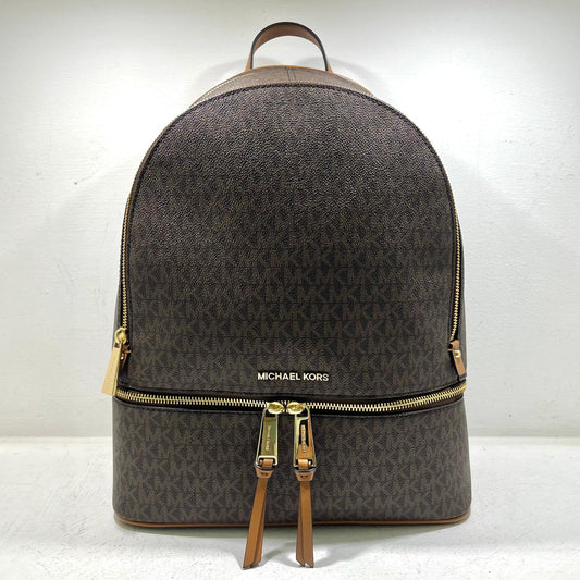 Michael Kors Rhea Zip LG - Brown