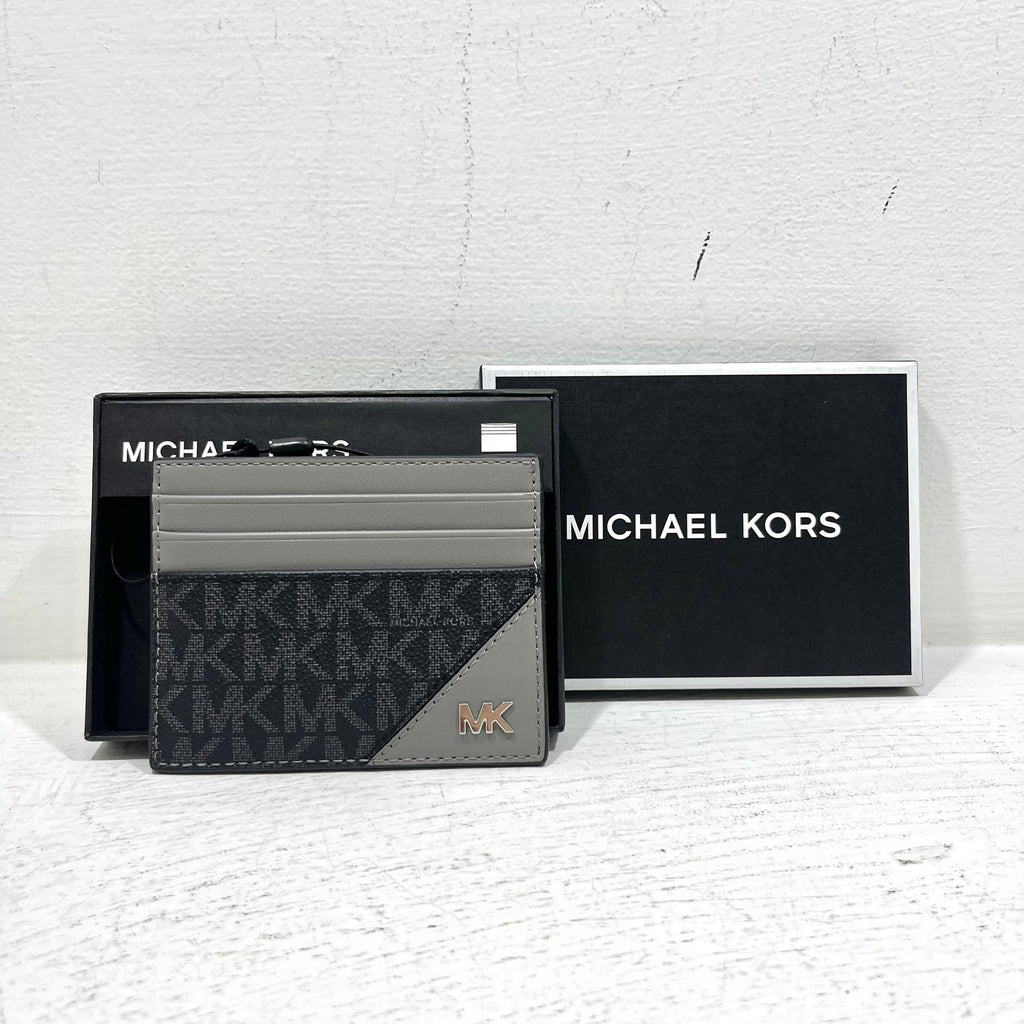 Michael Kors Portacarte - Steel Grey