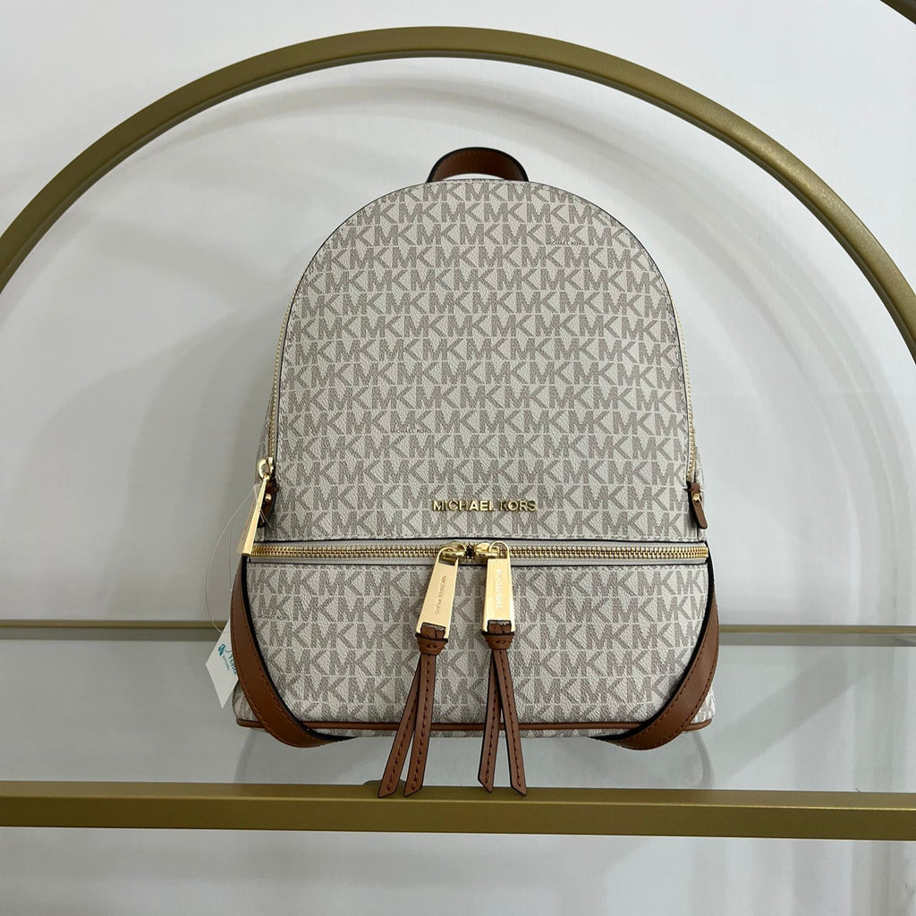 Michael Kors Rhea Zip LG - Vanilla