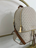 Michael Kors Rhea Zip LG - Vanilla