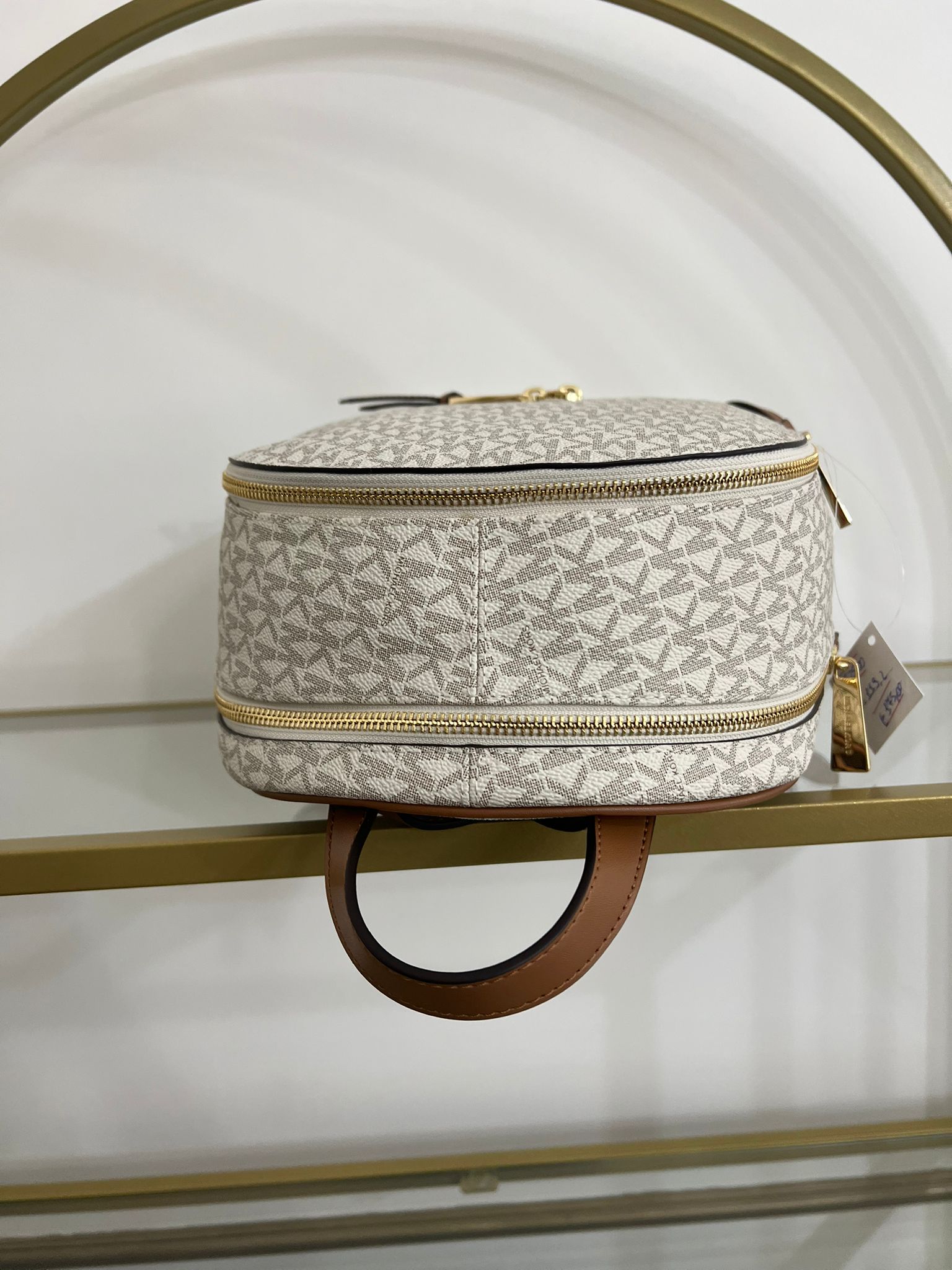 Michael Kors Rhea Zip LG - Vanilla