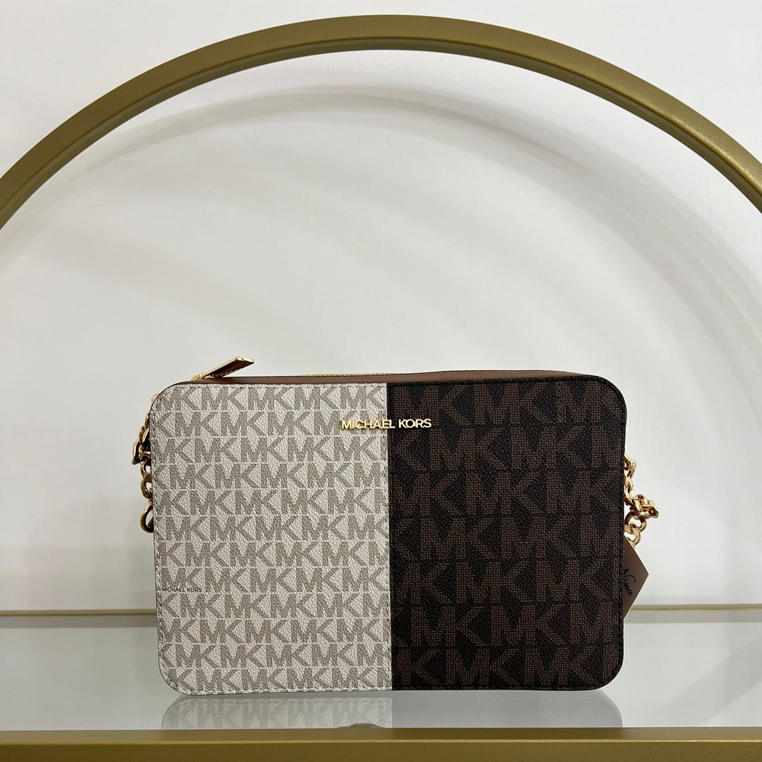 Michael Kors Jet Set Item brown multi