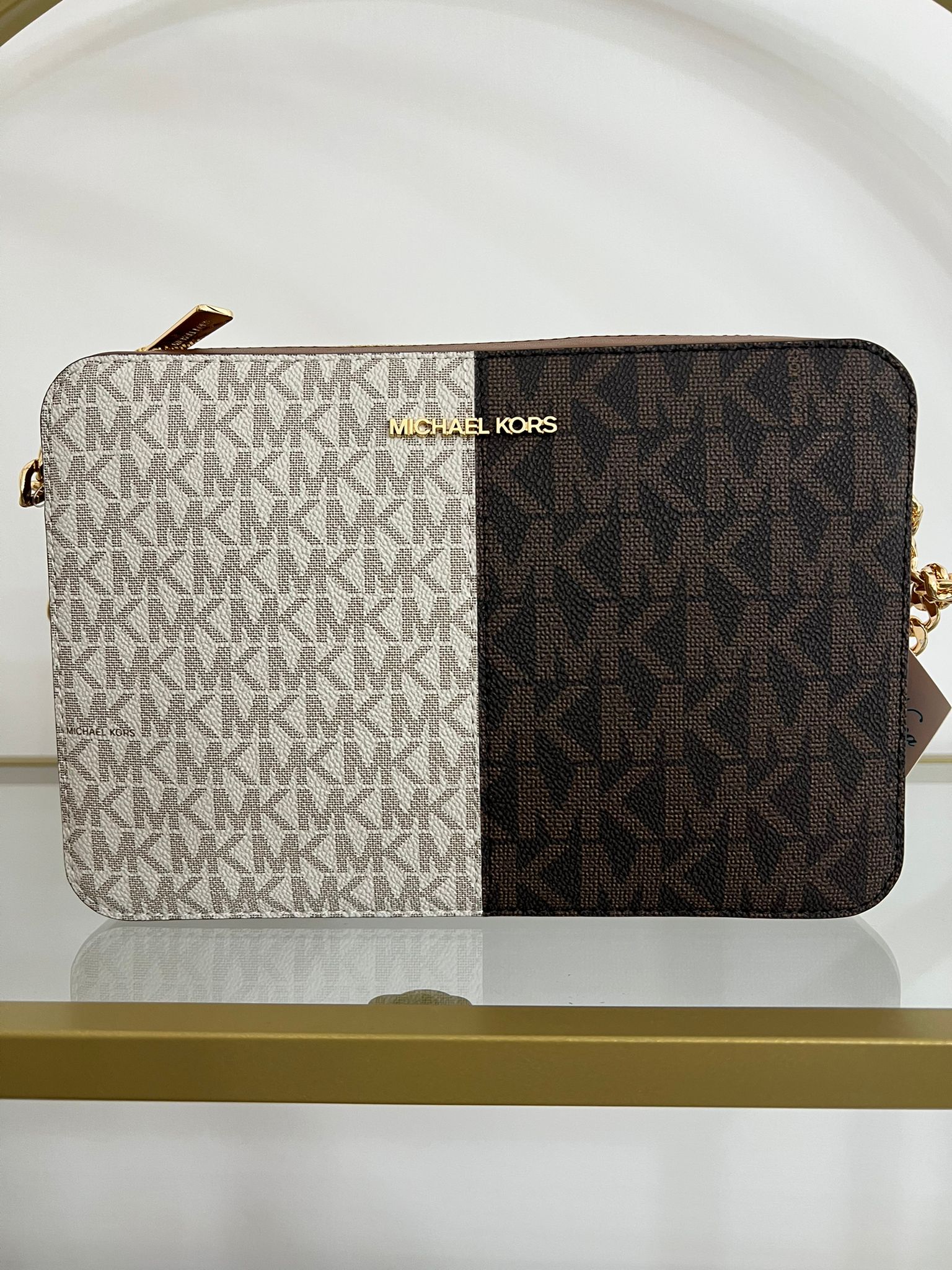 Michael Kors Jet Set Item brown multi