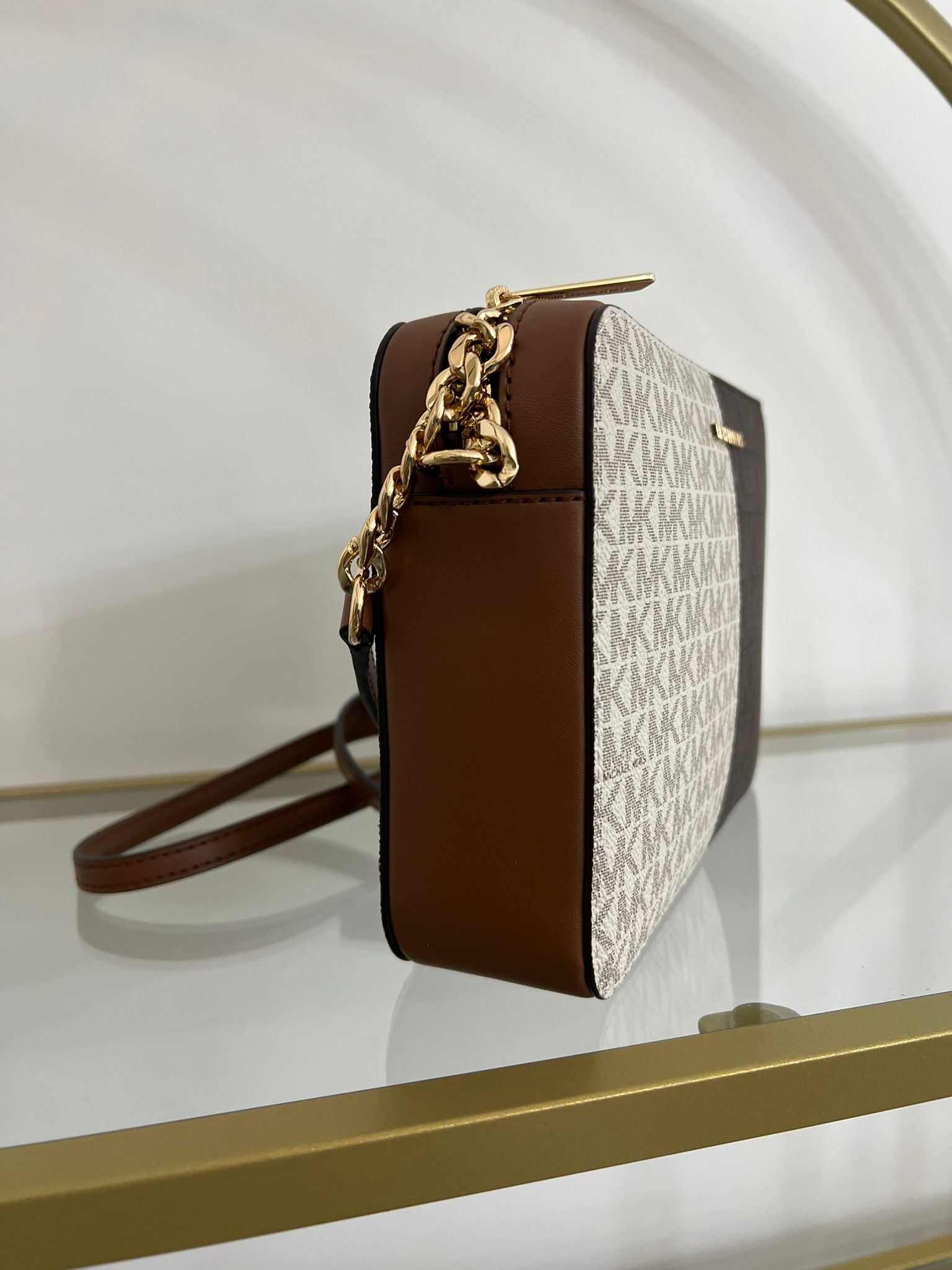 Michael Kors Jet Set Item brown multi