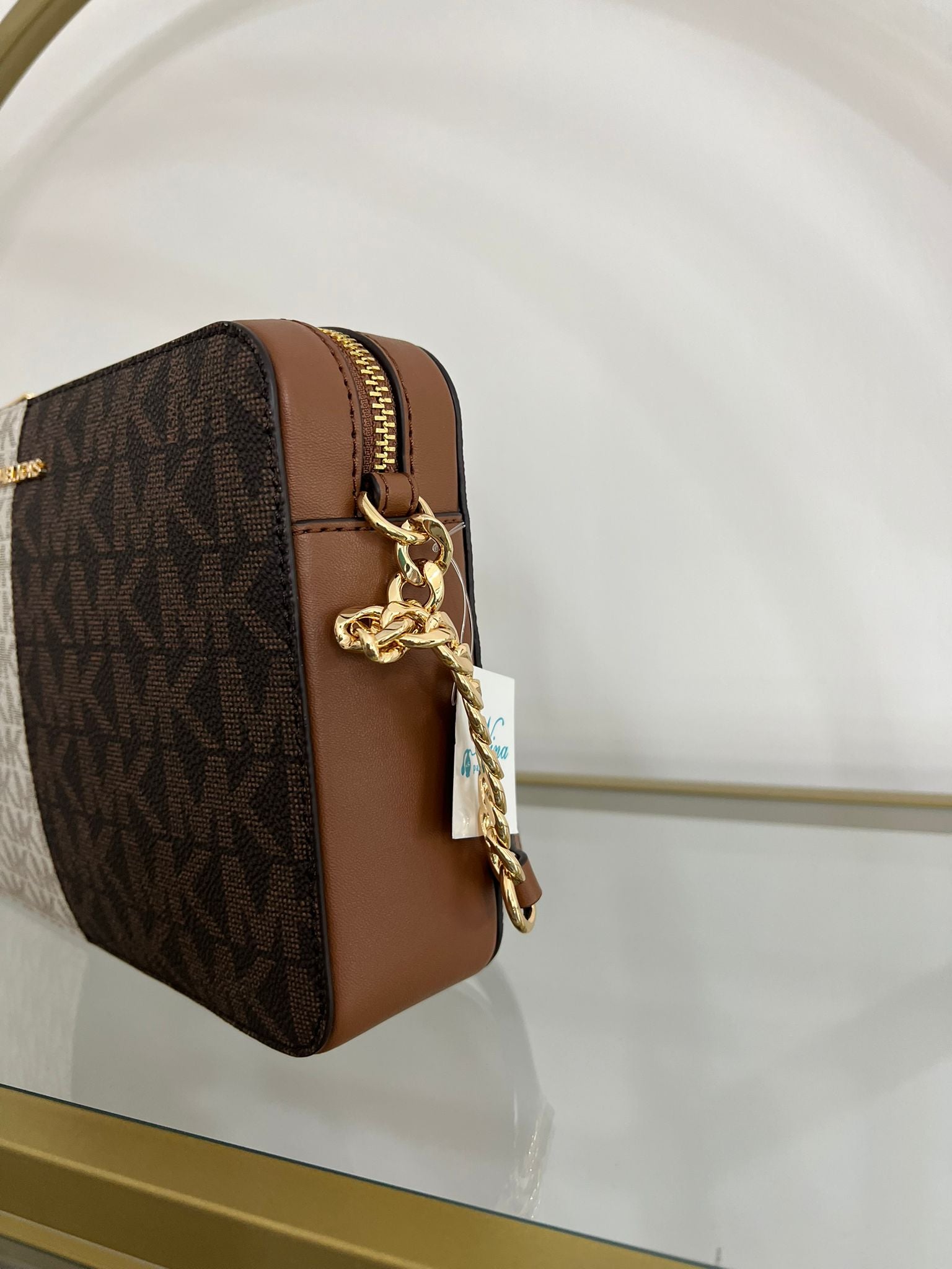 Michael Kors Jet Set Item brown multi