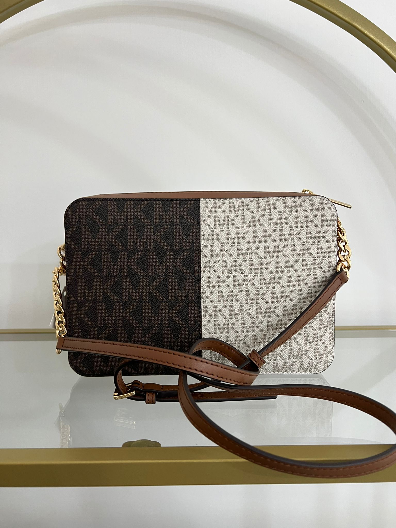 Michael Kors Jet Set Item brown multi