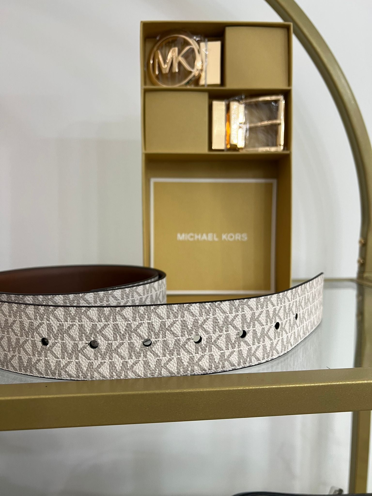 Michael Kors cintura 4 in 1 vanilla