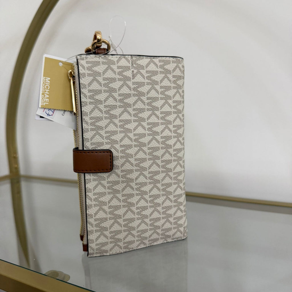 Michael Kors portafoglio Jet Set Travel Vanilla