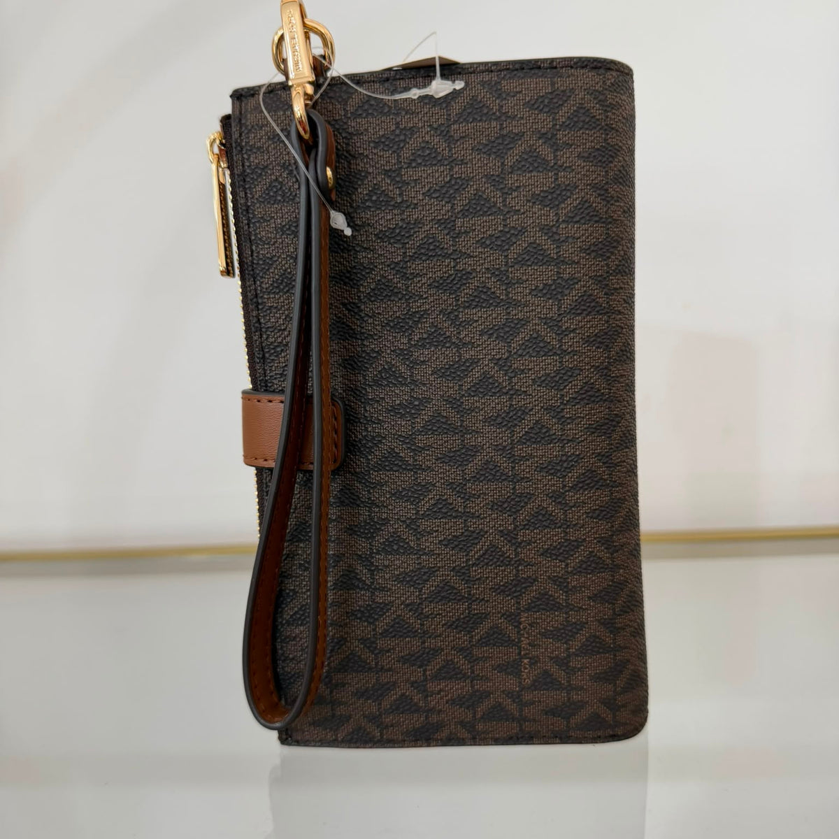 Michael Kors portafoglio Jet Set Travel Brown