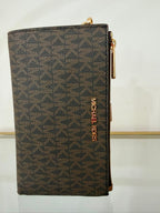 Michael Kors portafoglio Jet Set Travel Brown