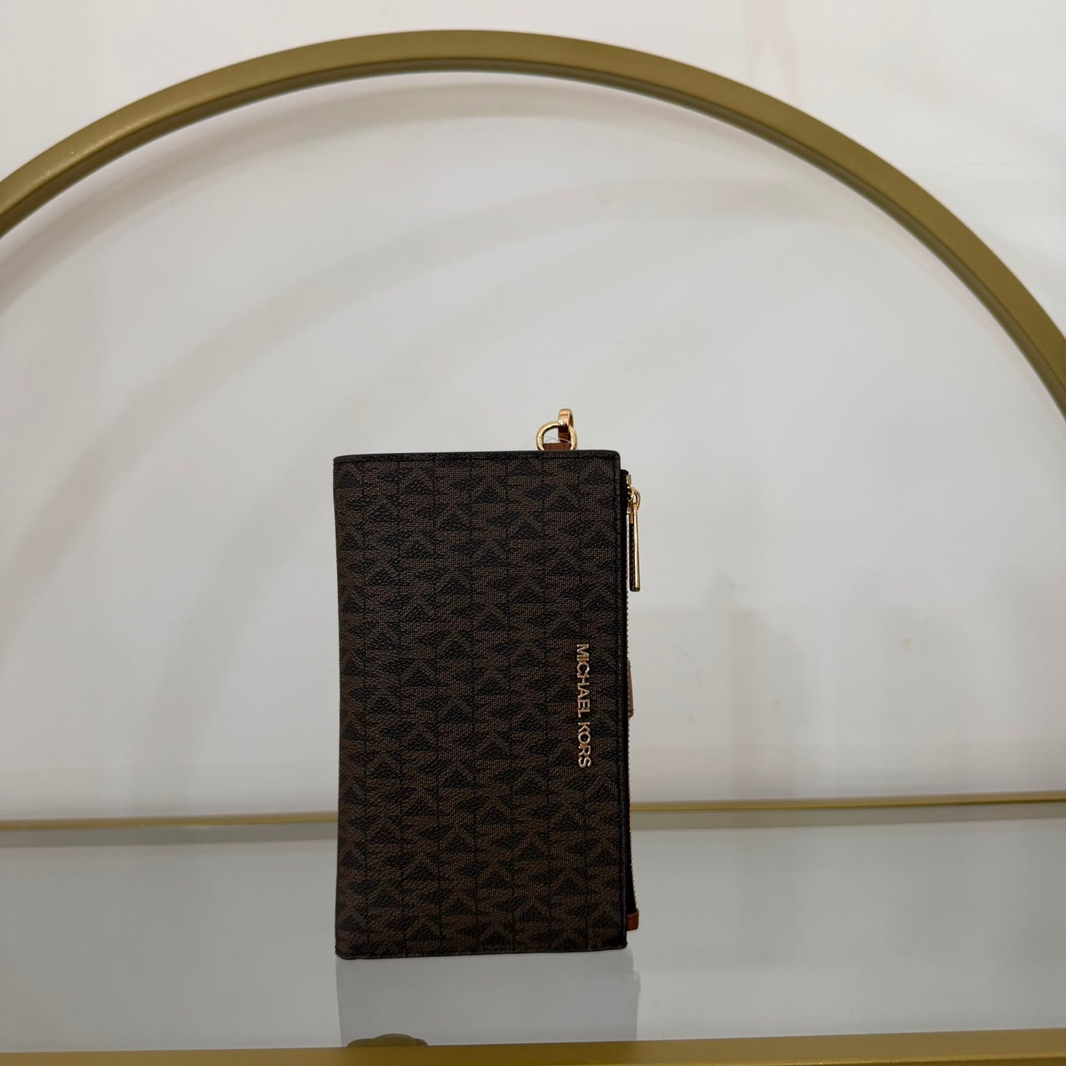 Michael Kors portafoglio Jet Set Travel Brown