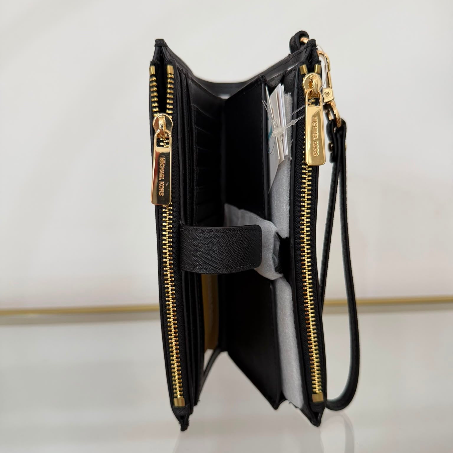 Michael Kors portafoglio Jet Set Travel Black