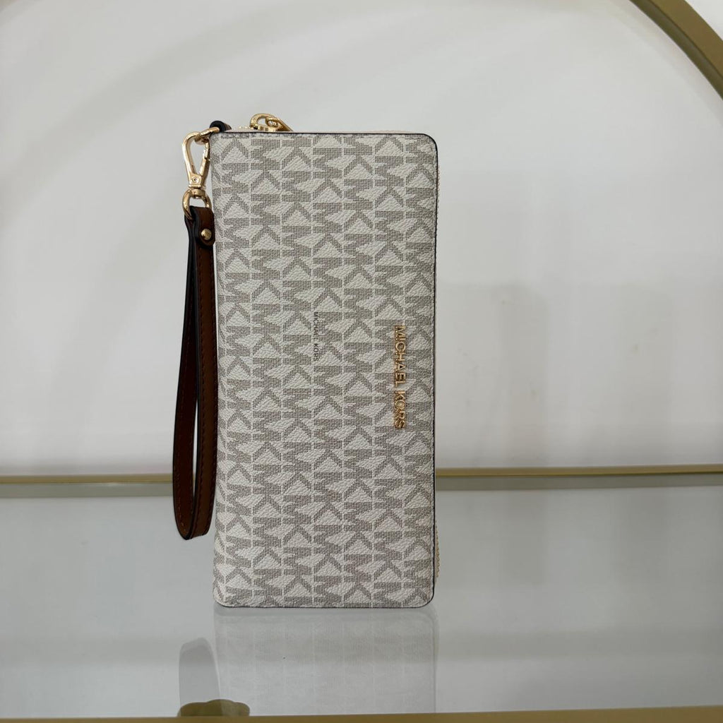Michael Kors portafoglio Jet Set Travel Vanilla