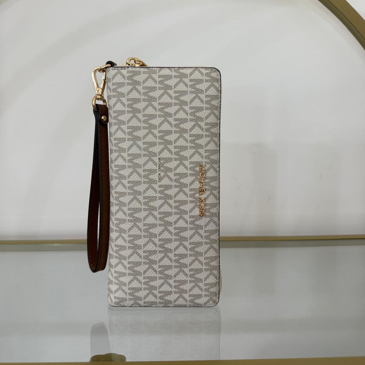 Michael Kors portafoglio Jet Set Travel Vanilla