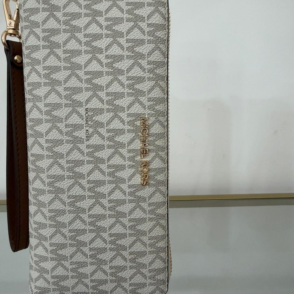 Michael Kors portafoglio Jet Set Travel Vanilla