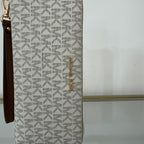 Michael Kors portafoglio Jet Set Travel Vanilla