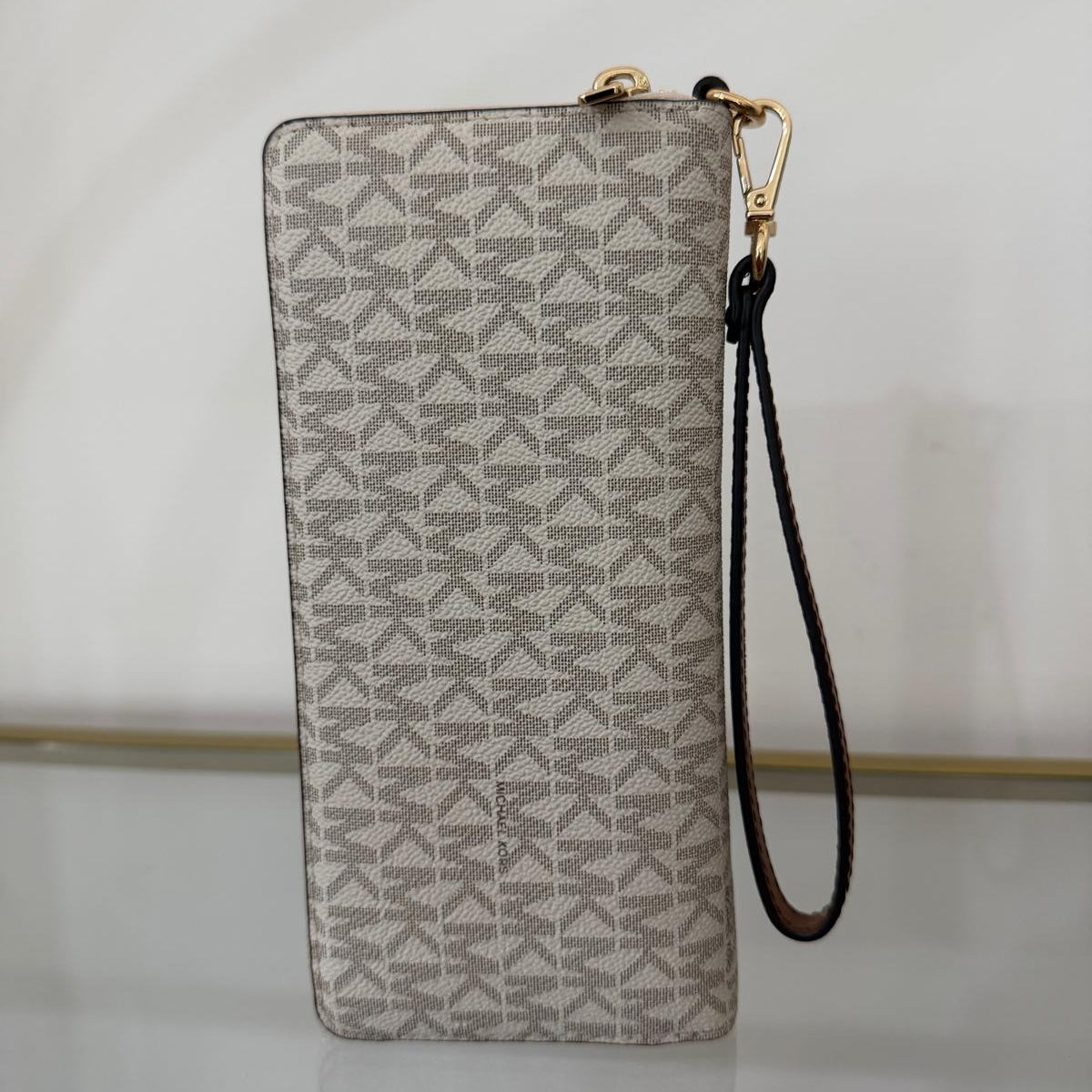 Michael Kors portafoglio Jet Set Travel Vanilla