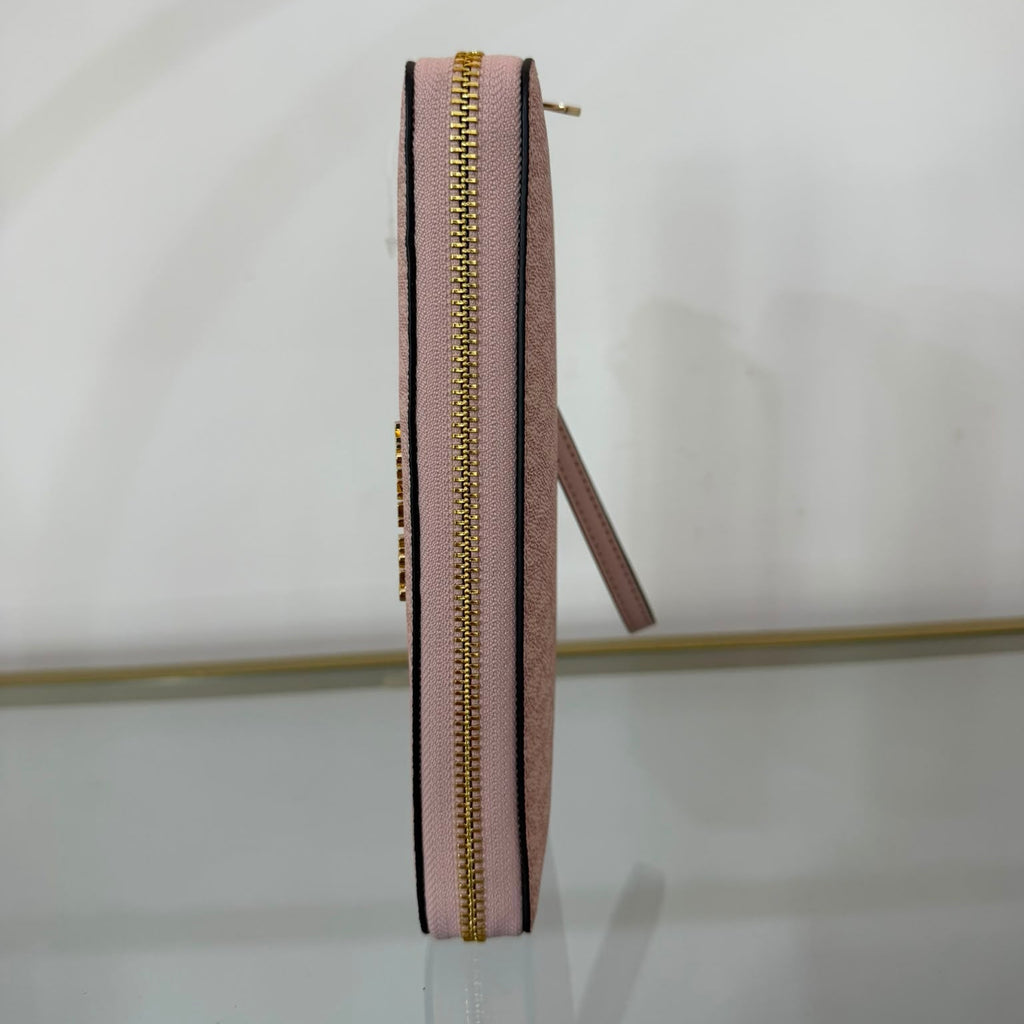 Michael Kors portafoglio Jet Set Travel Vanilla Powder Blush