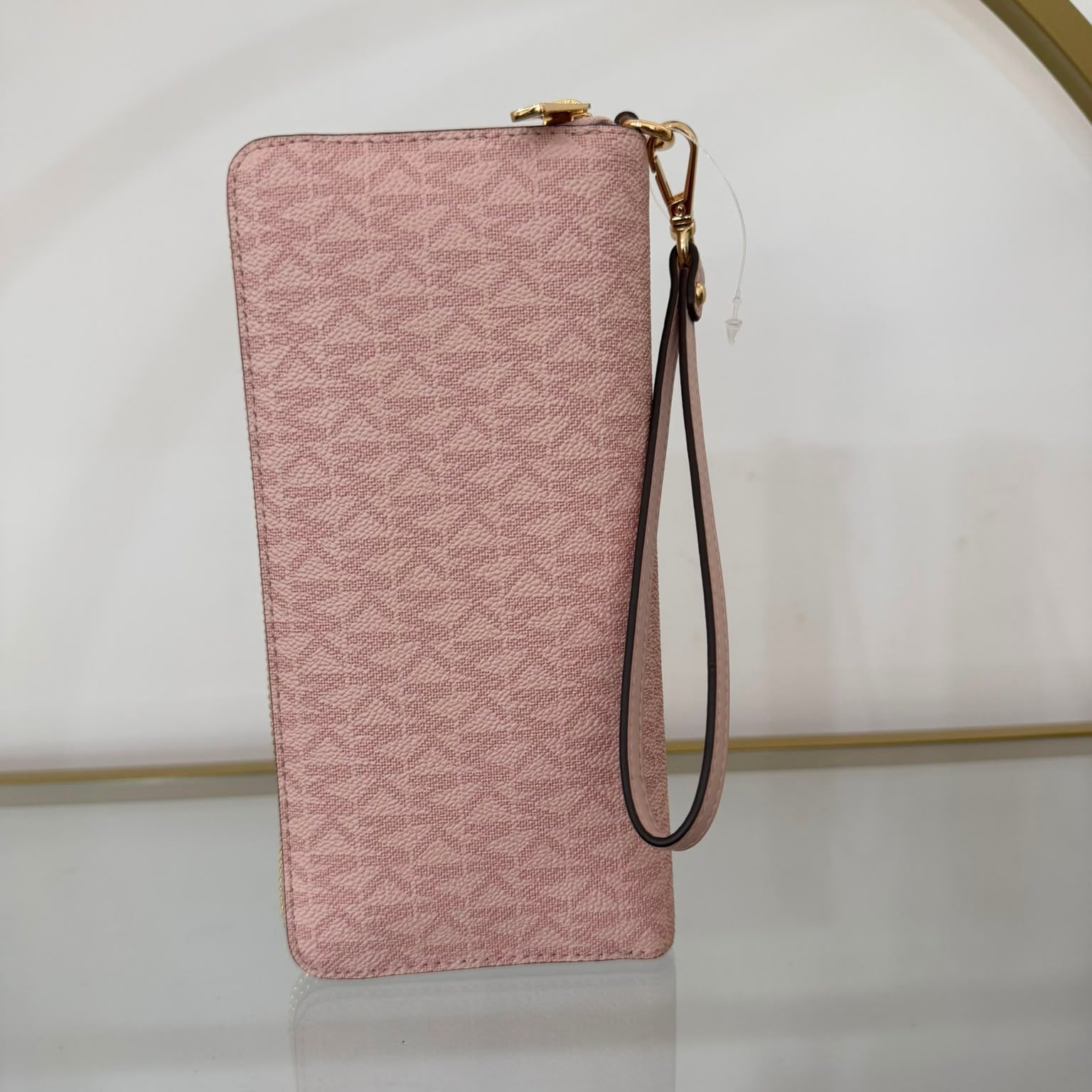 Michael Kors portafoglio Jet Set Travel Vanilla Powder Blush