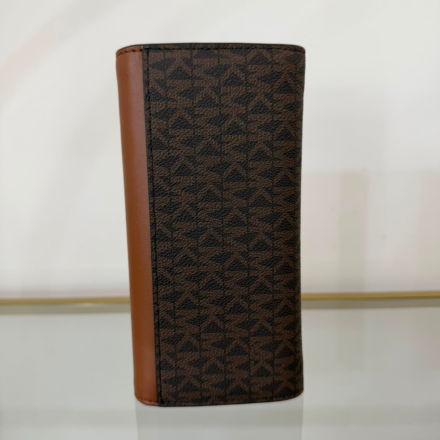 Michael Kors portafoglio Jet Set Travel Vanilla Brown