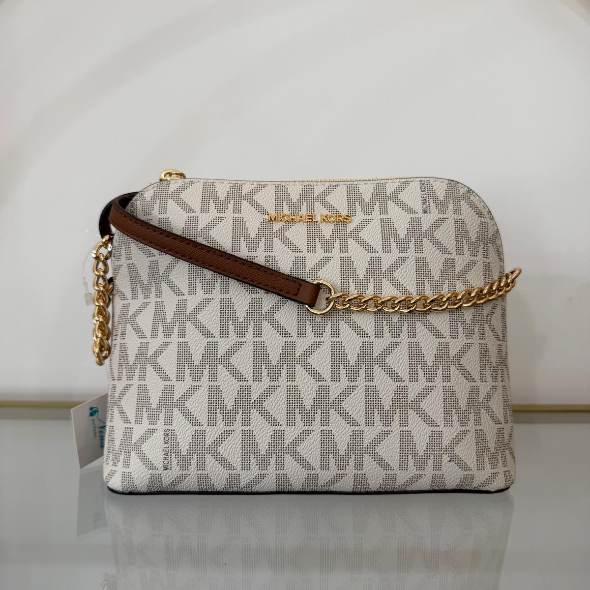 Michael Kors Cindy tracolla Vanilla