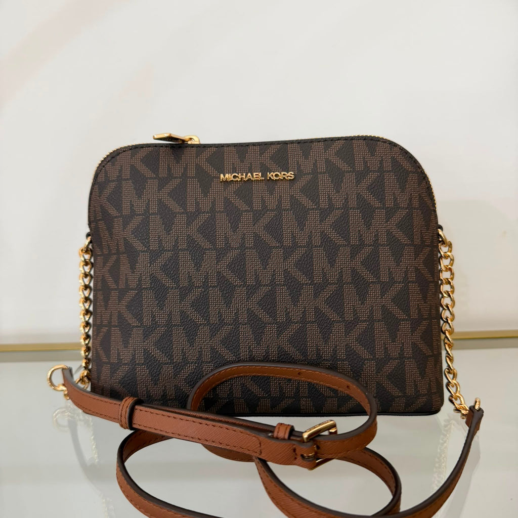 Michael Kors Cindy tracolla Brown