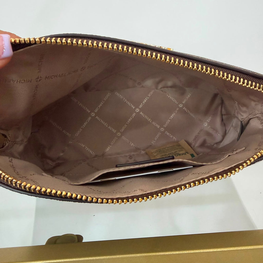 Michael Kors tracolla Mila Brown