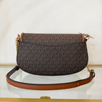Michael Kors tracolla Mila Brown
