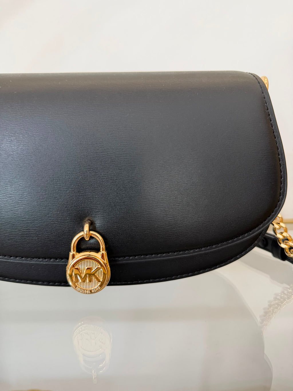 Michael Kors tracolla Mila Black